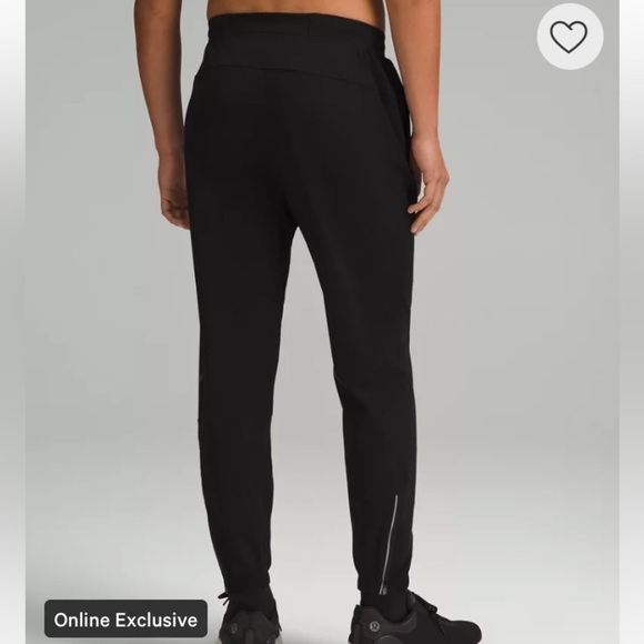Lululemon Surge Jogger Pants Regular Men’s Running Workout Gym Pants Small Black - Picture 5 of 14